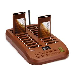 קפה מסעדה אלחוטית בית קפה פאג 'ינג אורח תור אורח מערכת ניהול תור 1 משדר + 20 pagers נטענת t116 - Product Image 5