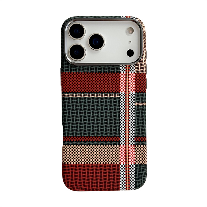 Plaid rouge