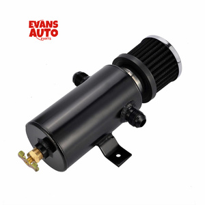 Универсальный 10 А, 2 порта, алюминиевый резервуар для маслосборника 750 мл с фильтром <span class=keywords><strong>3</strong></span>/8 "дренажный клапан - Product Image 4