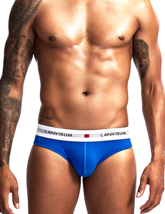 <span class=keywords><strong>CK</strong></span> ชุดชั้นในผ้าถักนิตติ้งสำหรับผู้ชายกางเกงในแบบสั้นใส่สบายสำหรับผู้ชายกระเป๋า3D แบบสั้นยืดหยุ่นสำหรับผู้ชาย - Product Image 2
