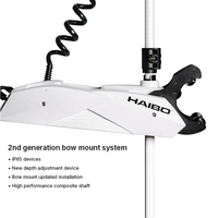 Moteur électrique de pêche à la traîne P90 pour bateau hors-bord avec télécommande, GPS, ancrage automatique et stabilisateur de propulseur pour contrer le courant