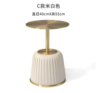 Table basse en ardoise de style italien ultra-simpliste, moderne, luxe léger, salon, ensemble de trois pièces non pliable, meubles de maison