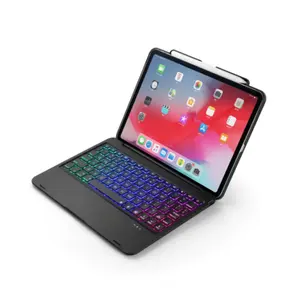 Suministro de China de retroiluminación bluetooth del teclado para apple ipad pro 11 2018/2020 universal