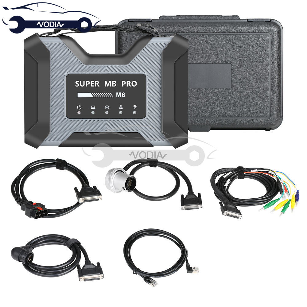 DoIP VCI M6 Super MB Pro M6 Wireless Star Diagnosis Tool Full Function PK MB Star C4 C5 C6+Fz-g1 tablet ready to use