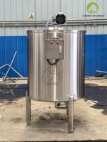 Cuve de mélange en acier inoxydable monocouche (qualité 304) ; Équipement de mélange et de brassage vertical, cuve de mélange de liquides de qualité alimentaire