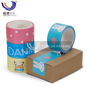 Chian Gummed Kraft Grip Tùy Chỉnh Băng Cuộn Seal <span class=keywords><strong>Masking</strong></span> Đóng Gói Keo Logo Băng Giấy - Product Image 1