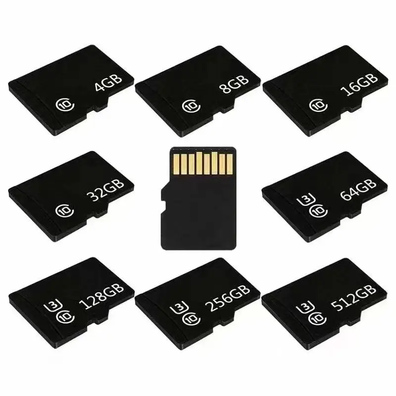 Top sales 100% original Custom LOGO TF card 8GB 16GB 32GB 64GB 128GB 256GB 512GB For mobile phone Wholesales Memory cards