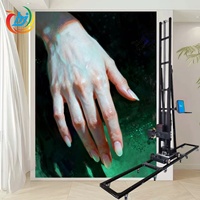 Impresora de Pared Portátil Hanjie, Máquina de Impresión Vertical de Alta Resolución para Decoración de Interiores