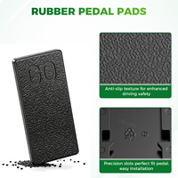 Kit de Pedales de Acelerador y Freno para Carrito de Golf, Compatible con Club Car Precedent 2004-2009, Modelos a Gasolina y Eléctricos 102559101 102559001 102559001
