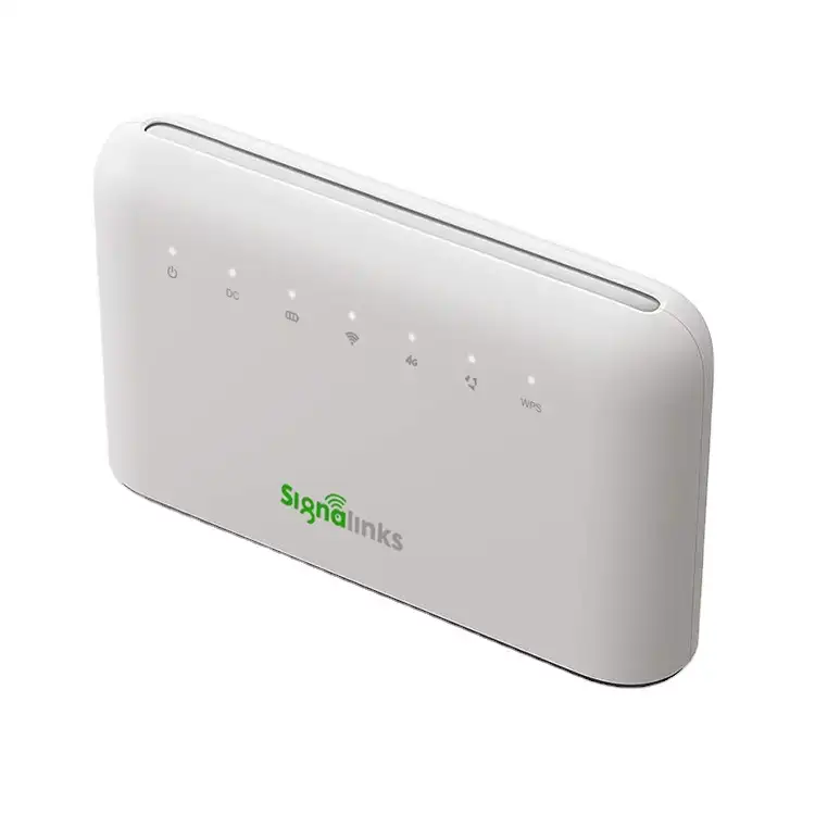 Signalinks أفضل تغطية واسعة المحمول اللاسلكية إيثرنت وواي فاي الجيل الثالث 3G 4G CPE راوتر مع سيم فتحة للبطاقات و بطارية