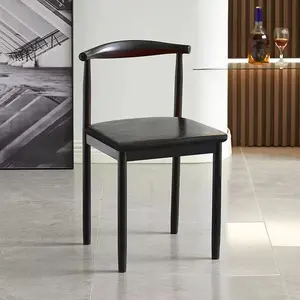 Free Sample Designer Modern Leather Luxury 4 Person Dining Table And Chair Leisure Dining Chair