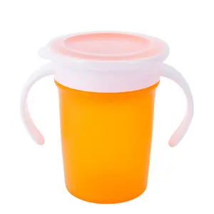 Bambini a prova di perdite magia bere Sippy tazze 360 piattino ruotato Baby Cup Training Feeder