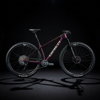 Vélo de montagne tout-terrain MCELO en fibre de carbone XC EVO SRAM avec transmission à disque à pression d'huile, 12 vitesses, roues de 29 pouces
