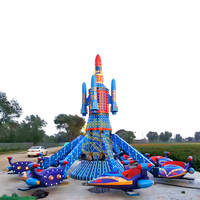 Manège auto-volant pour enfants, équipement de parc d'attractions, équipement de divertissement en plein air, attraction de terrain de jeux, aventure familiale