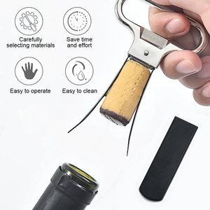 Offre Spéciale liège à deux broches professionnel vieux vin rouge ouvre-Champagne maison hôtel Bar outils Portable tire-bouchon ouvre-vin - Product Image 2