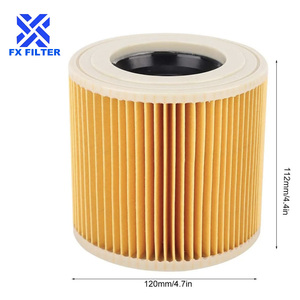 Cartouche WD3 filtres pièces de rechange accessoires pour Karchers 64145520 A2004 A2204 A2656 MV2 <span class=keywords><strong>WD2</strong></span> WD3 <span class=keywords><strong>aspirateur</strong></span> - Product Image 2