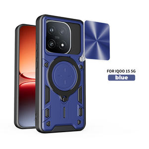 <span class=keywords><strong>Coque</strong></span> de téléphone antichoc Lichicase avec protection d'objectif à grand cercle pour IQOO 15R Z11 Turbo en TPU - Product Image 5