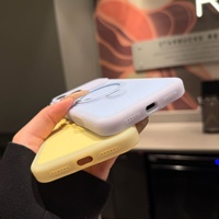 Funda Magnética Esmerilada Colorida al por Mayor con Anillo Soporte para iPhone 17 16 15 Pro Max, Carcasa Antigolpes de PC Tipo Gelatina