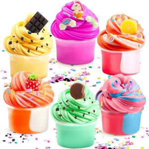 Slime Esponjoso Tipo Mantequilla a Precio de Fábrica, Colorido, Elástico, Suave, Perfumado, No Pegajoso, Juguete de Arcilla para Aliviar el Estrés para Niños - Product Image 2