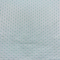 Tissu en filet 100 % polyester blanc 70 g/m² respirant et léger de 1 mm pour robes de soirée et robes à paillettes, tissu en tulle, tissu en dentelle