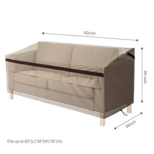 Funda Impermeable y Antipolvo para Muebles de Tela Oxford 600D, Funda para Sofá y Banco de Patio para Uso en Jardín, para Silla y Mesa - Product Image 1