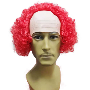 <span class=keywords><strong>Peluca</strong></span> de <span class=keywords><strong>payaso</strong></span> para fiesta de Halloween <span class=keywords><strong>con</strong></span> nariz <span class=keywords><strong>roja</strong></span> - Product Image 2