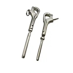 4 Inch Quick Release Eye 316 Stainless Steel Rectangle Folding Hook