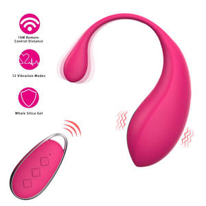 Heißer Verkauf 10M Drahtlose Fernbedienung Tragbarer <span class=keywords><strong>Vibrator</strong></span> mit 12 Vibrationsfrequenzen – Sexspielzeug für Frauen, Jumping Egg - Product Image 1
