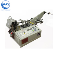 PFL-790 Meilleures ventes, utilisation facile, meilleurs prix, machine de découpe d'étiquettes automatique à capteur pour couteaux chauds et froids, pour bandes élastiques en nylon et caoutchouc