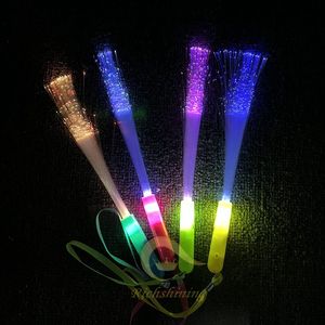 Richshining Tùy Chỉnh Sợi Quang Cây Đũa Dính <span class=keywords><strong>LED</strong></span> Nhấp Nháy Thanh Ánh Sáng 3 Chế Đa-Màu Sắc <span class=keywords><strong>LED</strong></span> Phát Sáng Thanh Cho Halloween Đảng - Product Image 4