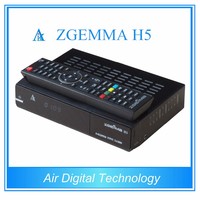 Récepteur satellite TV H.265, processeur Broadcom, ZGEMMA H5, DVB S2 + DVB T2/C, prise en charge CA