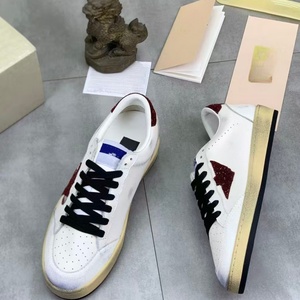 Chaussures de marche légères et tendance pour hommes, en cuir véritable de designer, blanches, en duvet d'oie, antidérapantes, confortables, à lacets - Product Image 6