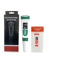 Testeur d'eau portable TDS, précision de 2%, grand écran rétroéclairé, 3 en 1 TDS/température, pour hydroponie, aquarium