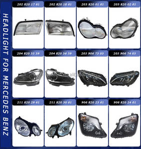 อะไหล่รถยนต์ยูสเทน ชิ้นส่วนตัวถังรถยนต์ ไฟหน้าสำหรับรถยนต์เมอร์เซเดส-เบนซ์ <span class=keywords><strong>W202</strong></span> 2028201761 2028201861 2028200561 2028200661 - Product Image 2