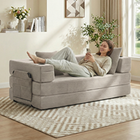 USA Lager Kostenloser Versand Multifunktionales Modernes Wohnzimmer-Sofa Komprimiertes Modulares Ecksofa