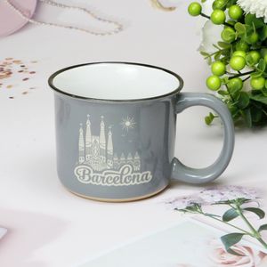Fabricante proveedor <span class=keywords><strong>Barcelona</strong></span> recuerdo personalizado impresión diseño cerámica <span class=keywords><strong>Barcelona</strong></span> personalizado recuerdo regalo taza - Product Image 4