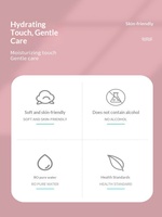 Lingettes pour bébé Jiaenbao, 10 paquets, non tissées, motif ours rose, lingettes humides de voyage pour les mains, la bouche et le visage, élimination des taches