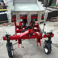 Machinerie de transplantation de semis de légumes, planteuse de semis arrière de tracteur, équipement de plantation de semis de poivrons
