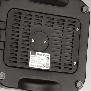 Friteuse électrique 2L avec corps en acier inoxydable, idéale pour la préparation de poulet frit et de frites. - Product Image 6