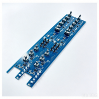 Carte de circuit imprimé de mixeur audio intégré double canal personnalisée, finie, OEM