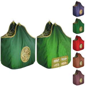 Échantillon gratuit OEM Fabricant de sac d'alimentation pour chevaux Sac fourre-tout Sac de transport de stockage de balles de foin avec fond en maille Alimentation lente pour chevaux - Product Image 4