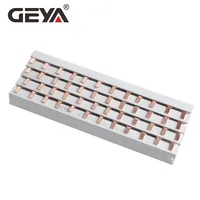Broche GEYA 1P-4 63A mccb peigne barre omnibus en cuivre pour boîte de distribution disjoncteur