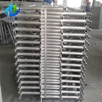 Construcción de andamios Sistema de andamios de estructura de acero tubular de 2 m para andamios de construcción y plataforma para construcción