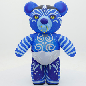 Costume de <span class=keywords><strong>mascotte</strong></span> gonflable pour adulte, style ours bébé personnalisé, mignon, taille adulte, Navi Bear Baby Mascot pour fête - Product Image 2