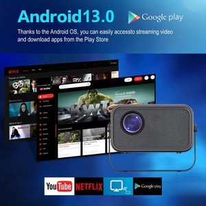 Tripsky Máy Chiếu Di Động 4K Android Thông Minh Bluetooth 5G Wi-Fi 1 + 8G Full HD LCD LED Ngoài Trời Rạp Hát Tại Nhà Máy Chiếu - Product Image 3