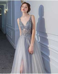 ชุดเดรส2025ราตรีเปิดหลังเซ็กซี่ทรงเพรียวบางสำหรับงานวันเกิดใหม่สำหรับผู้หญิงชุดเดรสไปงานกาล่าดินเนอร์ - Product Image 5