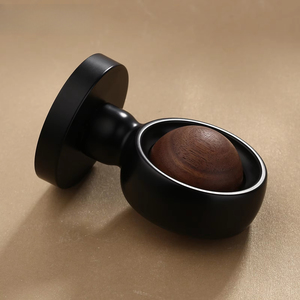 Manija de puerta de madera con diseño personalizable, juego de pomo y manija de puerta simétricos para el hogar, barras de tracción de seguridad con mecanismo de palanca de madera - Product Image 4