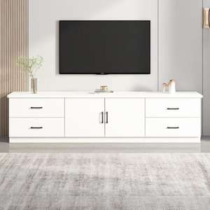 Modernes et élégantes salles pop-up à emporter Chine Acheter le dernier design en gros Coin rétro à bas prix Supports de télévision à écran plat haut - Product Image 6