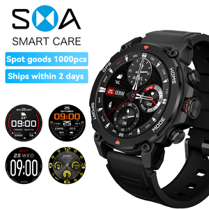 G6 Outdoor Sport <span class=keywords><strong>GPS</strong></span> Tracking Smartwatch Hoogtemeter Lucht Druk Kompas Functie AI Assistent Smartwatch Heren <span class=keywords><strong>GPS</strong></span> - Product Image 6