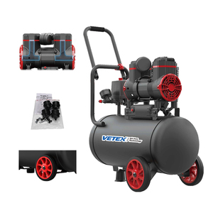 Vetex công suất cao điện 1.45kw xách tay động cơ Piston 300L/min áp lực 8bar trực tiếp kết nối co Máy nén khí 30 lít xe tăng - Product Image 3